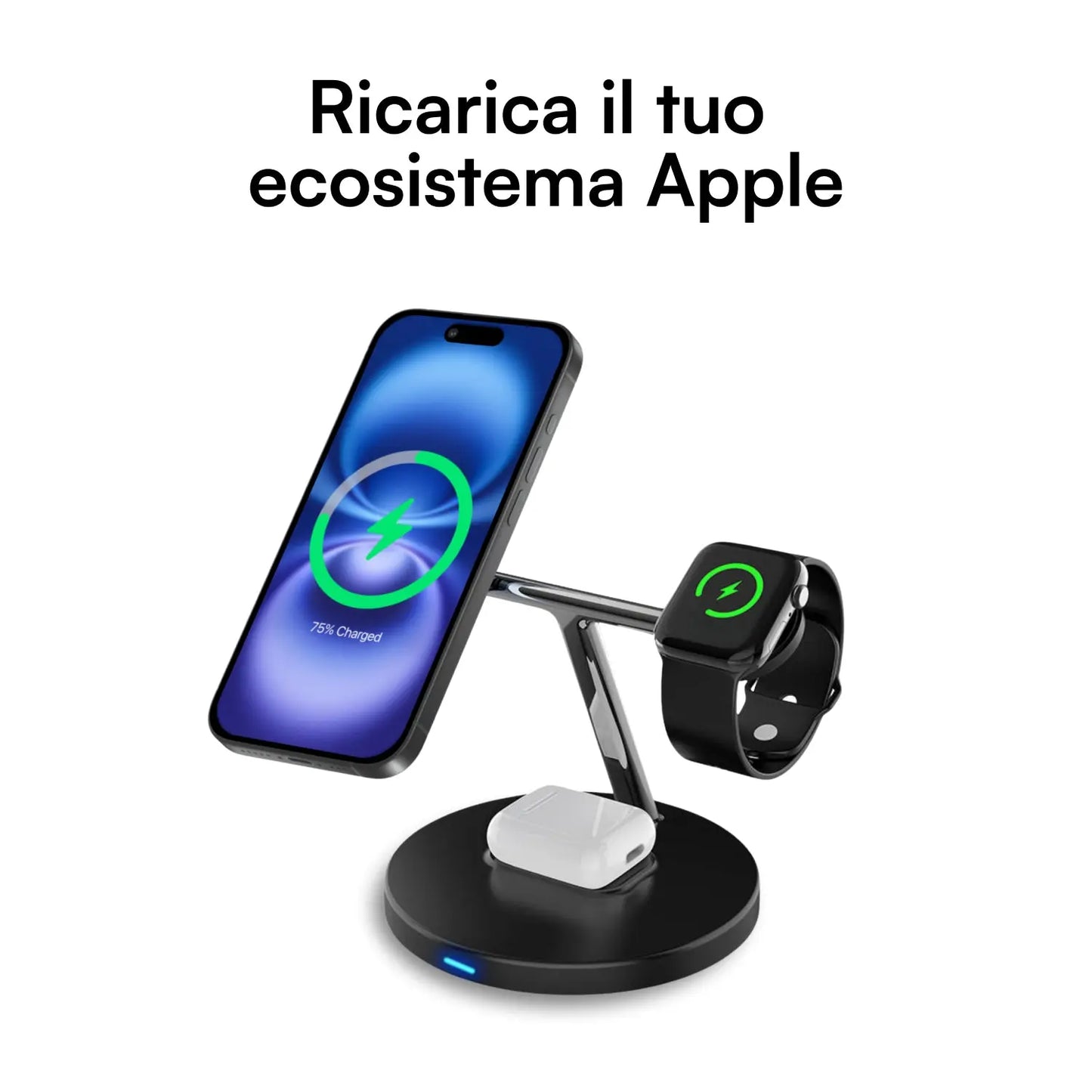 Caricatore 3 in 1 MagSafe Volta Technologies
