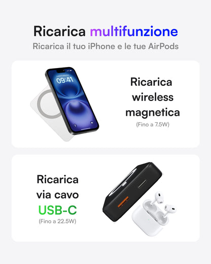 Powerbank 10K MagSafe (Bianco)