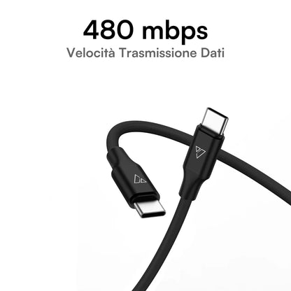 Cavo di ricarica USB - C da 60W (1 m) - Volta Technologies